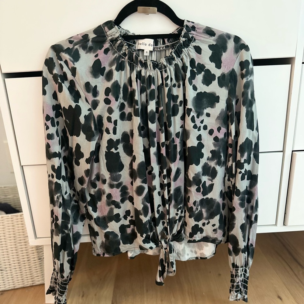 Bella Dahl cheetah top